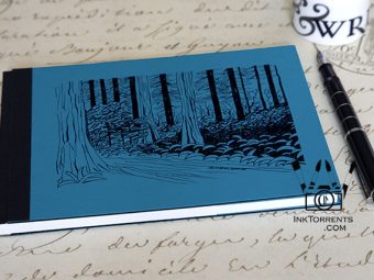 Ink Torrents Graphics National Park Series Notebook - California Redwood Trail made by Soma Acharya @ InkTorrents Graphics Inktorrents.com