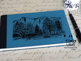 Ink Torrents Graphics National Park Series Notebook - Yosemite In Winter made by Soma Acharya @ InkTorrents