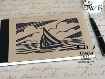 Ink Torrents Graphics Sailing Summer Sailboat Notebook made by Soma Acharya @ InkTorrents