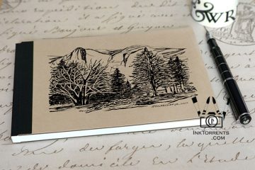 Ink Torrents Graphics National Park Series Notebook - Yosemite In Winter made by Soma Acharya @ InkTorrents