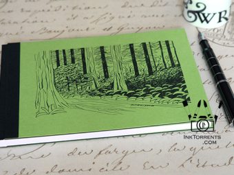 Ink Torrents Graphics National Park Series Notebook - California Redwood Trail made by Soma Acharya @ InkTorrents Graphics Inktorrents.com