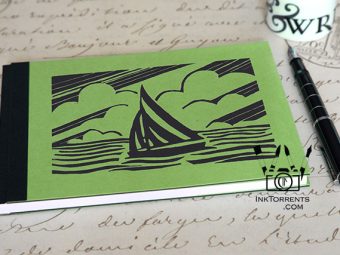 Ink Torrents Graphics Sailing Summer Sailboat Notebook made by Soma Acharya @ InkTorrents