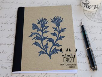 Ink Torrents Graphics Wildflowers Series Notebook - Enduring Scottish Thistle made by Soma Acharya @ InkTorrents