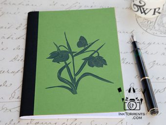 Everyday Journal - Fairy Flowers Moss Green