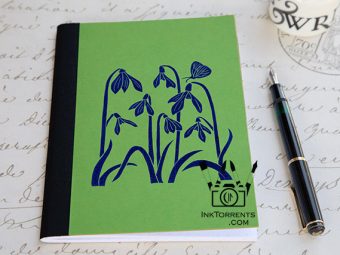 Ink Torrents Graphics Wildflowers Series Notebook - Snowdrops made by Soma Acharya @ InkTorrents