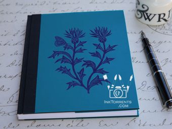 Ink Torrents Graphics Wildflowers Series Notebook - Enduring Scottish Thistle made by Soma Acharya @ InkTorrents