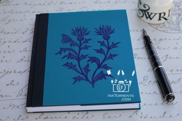 Ink Torrents Graphics Wildflowers Series Notebook - Enduring Scottish Thistle made by Soma Acharya @ InkTorrents