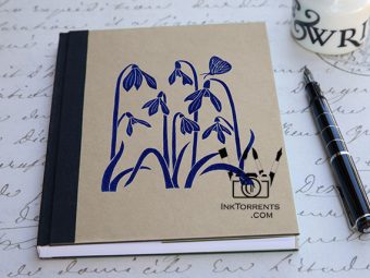 Ink Torrents Graphics Wildflowers Series Notebook - Snowdrops made by Soma Acharya @ InkTorrents