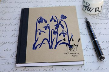 Ink Torrents Graphics Wildflowers Series Notebook - Snowdrops made by Soma Acharya @ InkTorrents