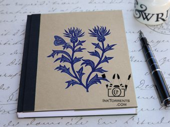 Ink Torrents Graphics Wildflowers Series Notebook - Enduring Scottish Thistle made by Soma Acharya @ InkTorrents