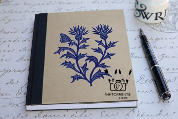 Ink Torrents Graphics Wildflowers Series Notebook - Enduring Scottish Thistle made by Soma Acharya @ InkTorrents