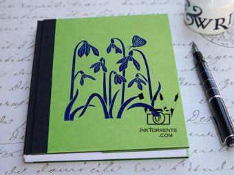 Ink Torrents Graphics Wildflowers Series Notebook - Snowdrops made by Soma Acharya @ InkTorrents