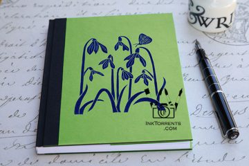Ink Torrents Graphics Wildflowers Series Notebook - Snowdrops made by Soma Acharya @ InkTorrents