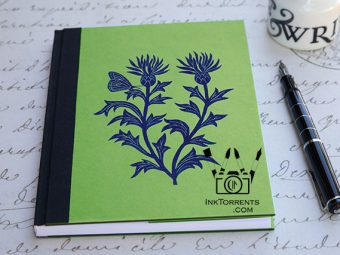 Ink Torrents Graphics Wildflowers Series Notebook - Enduring Scottish Thistle made by Soma Acharya @ InkTorrents