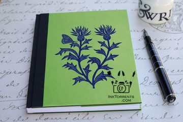 Ink Torrents Graphics Wildflowers Series Notebook - Enduring Scottish Thistle made by Soma Acharya @ InkTorrents
