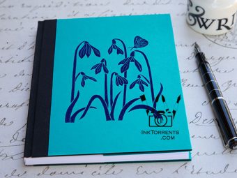 Ink Torrents Graphics Wildflowers Series Notebook - Snowdrops made by Soma Acharya @ InkTorrents