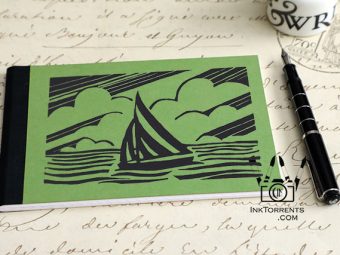 Everyday Journal - Summer Sailboat Moss Green