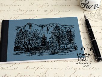 Everyday Journal - Yosemite In Winter Twilight Blue