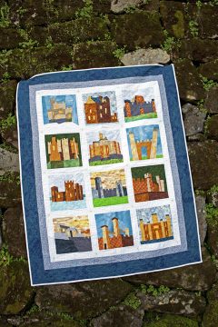 12 Castles quilt pattern Shop Whims And Fancies Soma Acharya