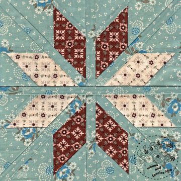 Fair Isle star quilt pattern Shop Whims And Fancies Soma Acharya