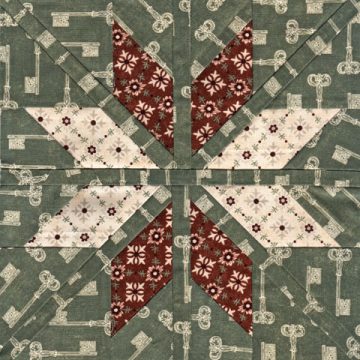 Fair Isle star quilt pattern Shop Whims And Fancies Soma Acharya
