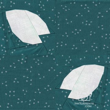 Fluttering and Floating Spring Blossoms quilt pattern by Soma Acharya @inktorrents.com