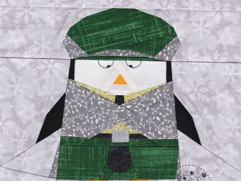 Scottish Penguin Glen quilt pattern Shop Whims And Fancies Soma Acharya
