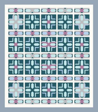 Fair Isle Star quilt pattern Shop Whims And Fancies Soma Acharya