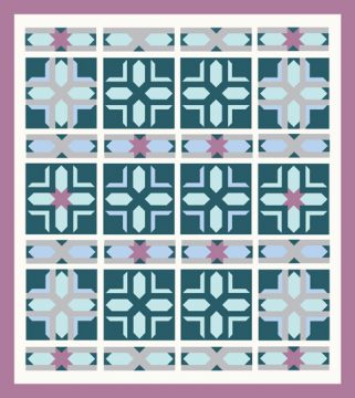 Fair Isle Star quilt pattern Shop Whims And Fancies Soma Acharya