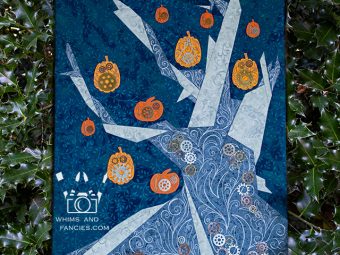 Halloween Witch Tree quilt pattern Shop Whims And Fancies Soma Acharya