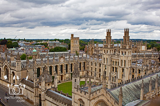 All Souls College view from university church St. Mary Oxford England @ InkTorrents.com by Soma Acharya