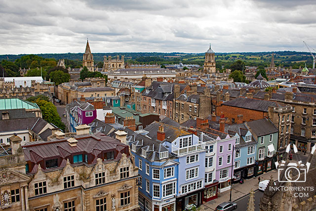 View from university church St. Mary Oxford England @ InkTorrents.com by Soma Acharya