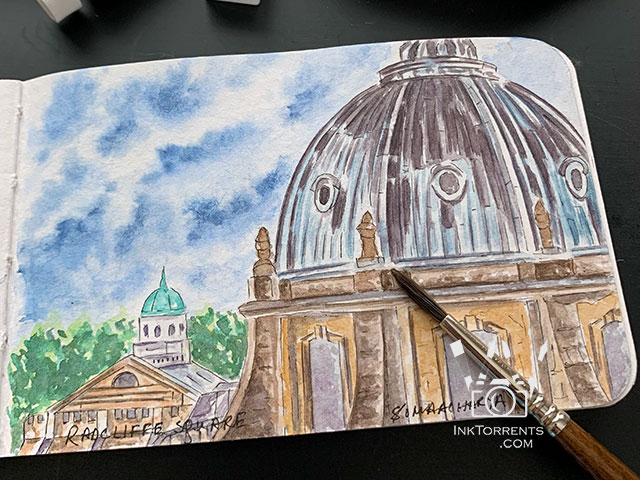 Radcliffe Camera Dome Oxford England @ InkTorrents.com by Soma Acharya