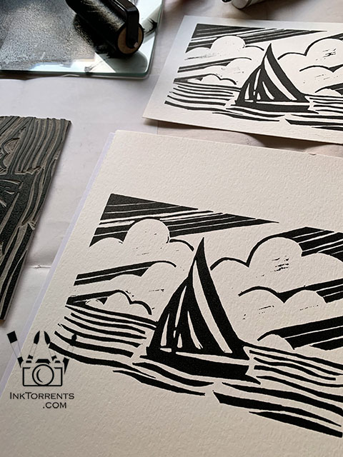 Printmaking by InkTorrents Graphics Soma Acharya - Whims And Fancies