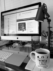 All the coding on the sofa has paid off. Ink Torrents Graphics shop on the website went live.
