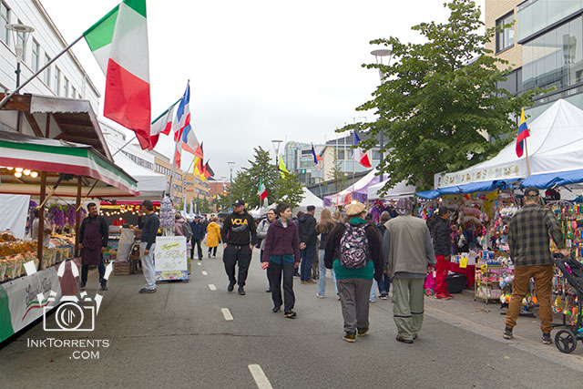 International Street Fair at Rovaniemi, Finland photo by Soma Acharya InkTorrents Graphics @ InkTorrents.com