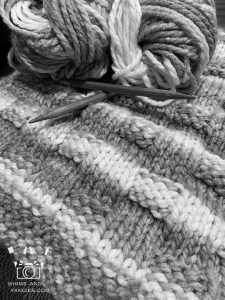 Comfort of knitting