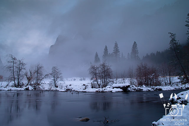Yosemite Gateway To the Valley View Winter Mist and Storm Photography @ InkTorrents.com by Soma