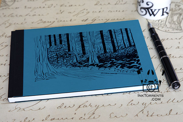 Ink Torrents Graphics National Park Series Notebook - California Redwood Trail made by Soma Acharya @ InkTorrents Graphics Inktorrents.com