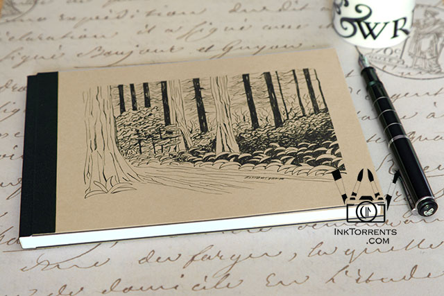Ink Torrents Graphics National Park Series Notebook - California Redwood Trail made by Soma Acharya @ InkTorrents Graphics Inktorrents.com