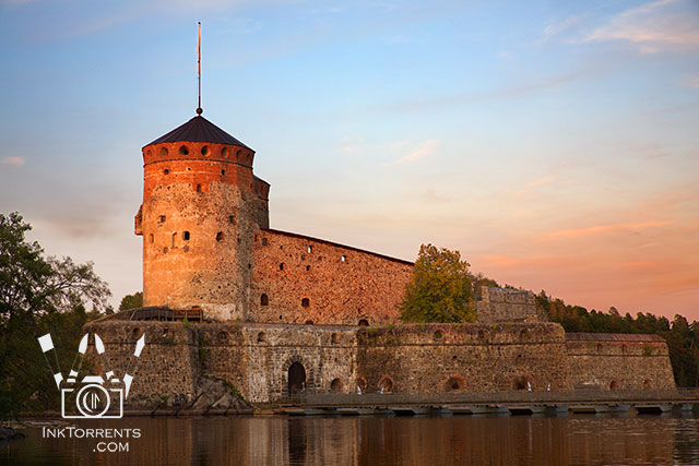 Olavinlinna (St. Olaf's Castle) in Savonlinna, Finland photo by Soma Acharya InkTorrents Graphics @ InkTorrents.com