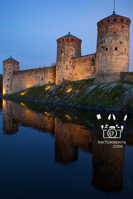 Olavinlinna (St. Olaf's Castle) in Savonlinna, Finland photo by Soma Acharya InkTorrents Graphics @ InkTorrents.com