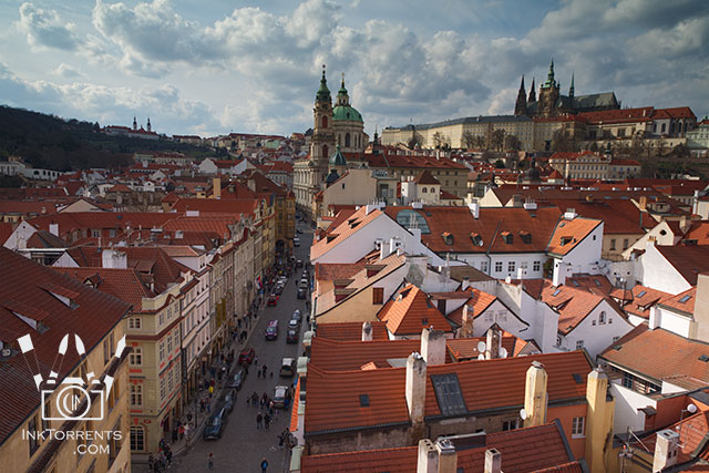Prague skyline from Lesser Tower by Soma Acharya @ inktorrents.com InkTorrents Graphics
