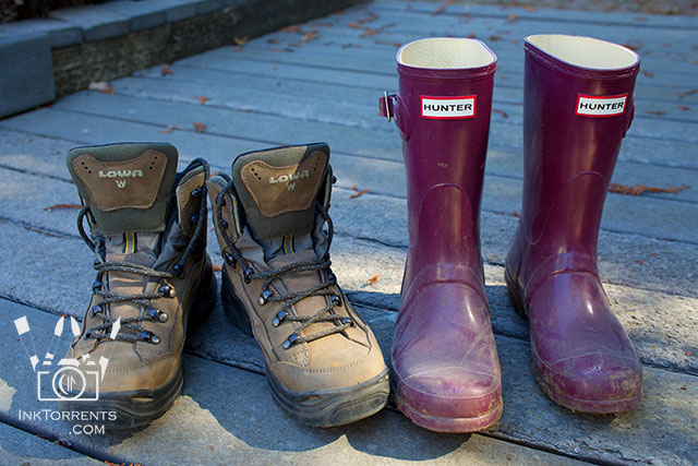 My October Photo Project - mud stained boots photo by Soma @ Inktorrents.com