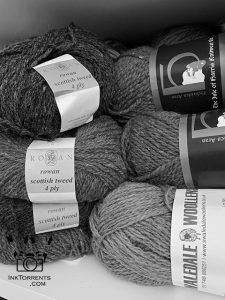 Warm wools collected from travels to now distant places