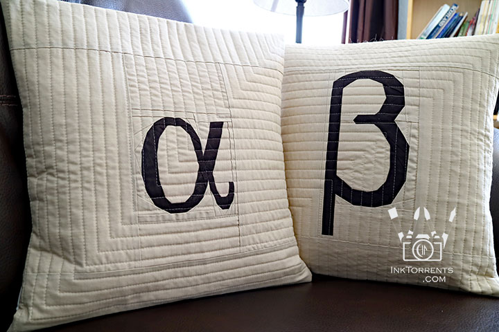 Greek Alphabet Quilt Pattern by InkTorrents Graphics