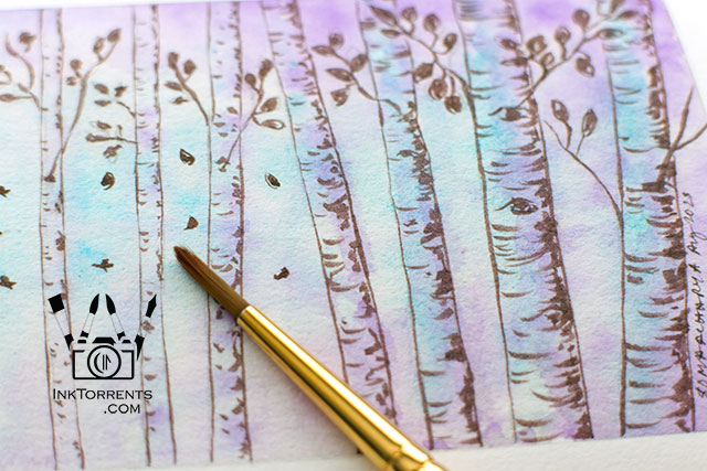 Kuretake No 8 Fountain Brush Pen drawing and review by Soma Acharya InkTorrents Graphics @ InkTorrents.com