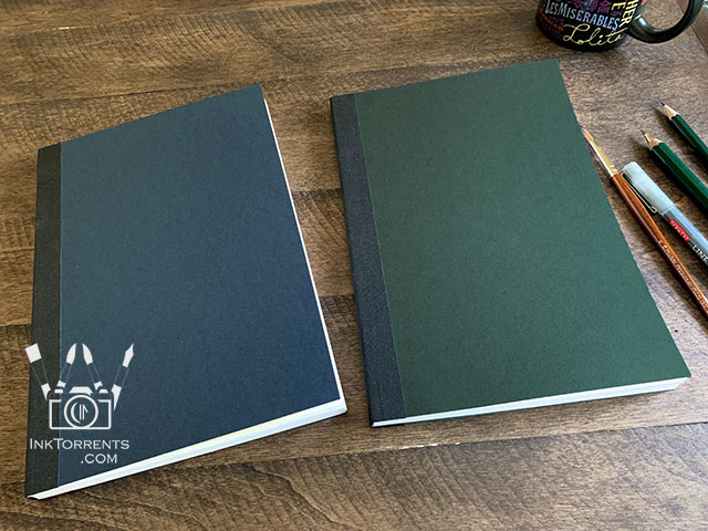 Hand bound sketchbook @ Inktorrents.com by Soma