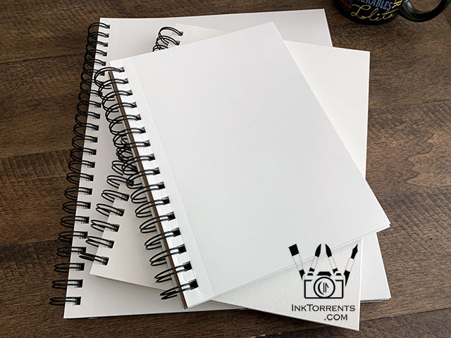 Hand bound sketchbook @ Inktorrents.com by Soma