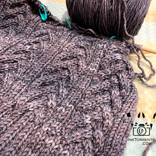 Cable knitting - Soma Acharya InkTorrents Graphics @ InkTorrents.com